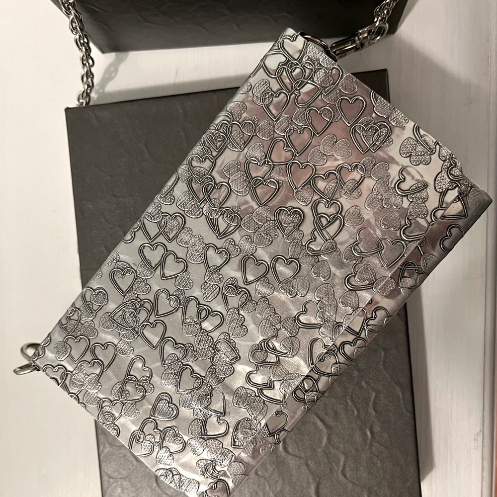 Wendell August cocktail chain handbag